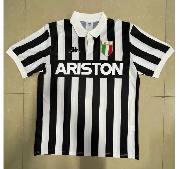 1982-84 Juventus Retro Home Kit Soccer Jersey